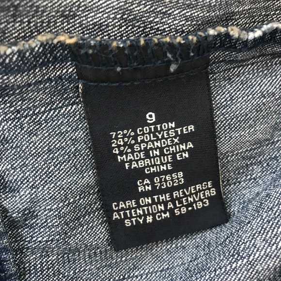 🏍️Bongo Denim Jacket | Blue | Size 9 - Picture 9 of 12